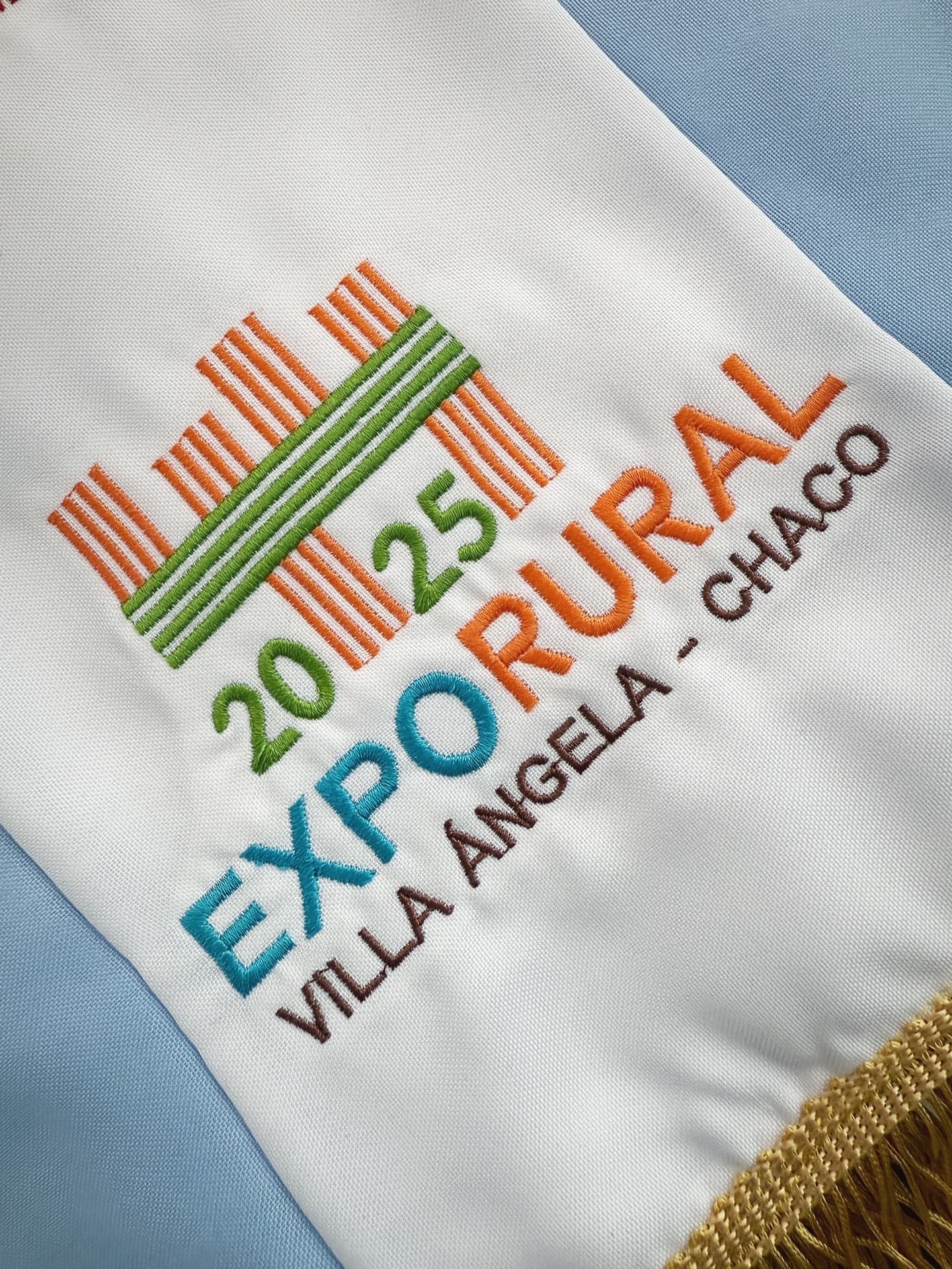 Expo Rural Chaco - Bordado detalle